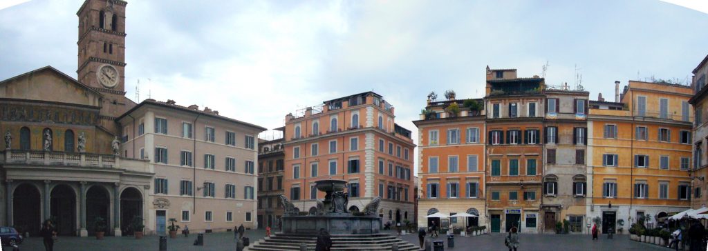 Neighborhood of Rome where many Jews lived